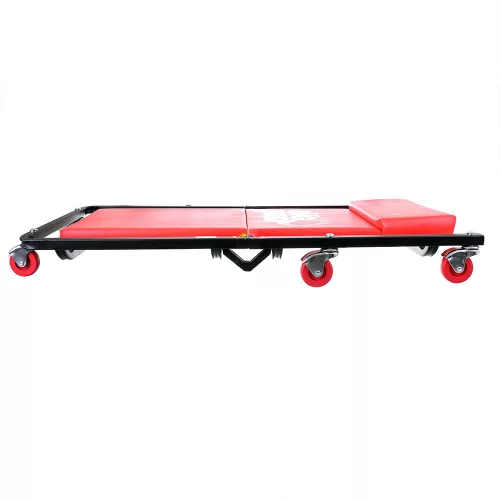 Pat de Atelier Pliabil, 90 cm, Cadru Oțel Robust