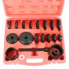 Set profesional demontare și instalare rulmenți roți 23 piese, extractor 50-88mm, Tc Technic SK1351