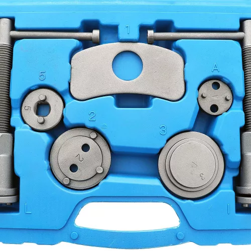 Set Universal 18 Piese pentru Retragere Piston Frână pe Disc din Oțel