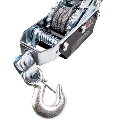 Troliu Manual cu Sfoară Big Red, 4 Tone, 3 Cârlige