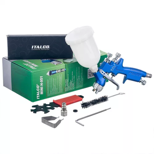 Pistol de Pulverizare ITALCO Mini HVLP H-951, 0,5mm, 250ml