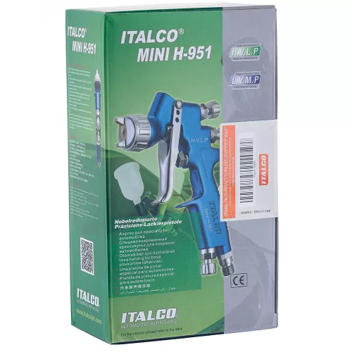 Pistol de Pulverizare ITALCO Mini HVLP H-951, 0,5mm, 250ml
