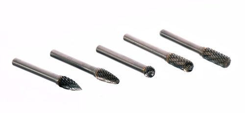 Set Freze din Carburi Metalice TC Technic, Coada 6 mm, 5 Piese