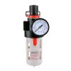 Filtru de Aer TC Technic BFR4000 cu Manometru și Regulator de Presiune, 40 Micron, Conexiune 1/2"