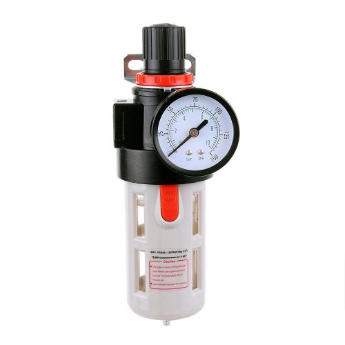 Filtru de Aer TC Technic BFR4000 cu Manometru și Regulator de Presiune, 40 Micron, Conexiune 1/2"