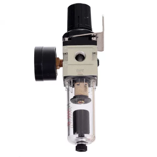 Reductor de Presiune 1/4" cu Filtru Uscător și Drenaj Automat
