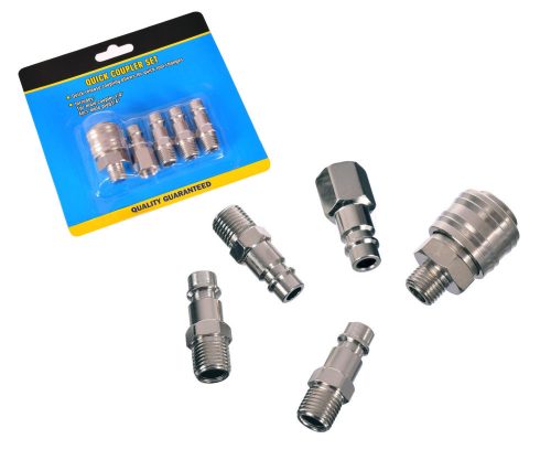 Set Cuplaj Rapid Pneumatic 1/4" și Ștuțuri CK-001K
