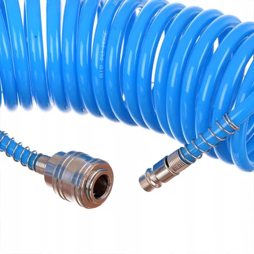 Furtun Spiral Poliuretan 12x8mm, 15m, 8 Bar