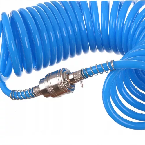 Furtun Spiral Poliuretan 12x8mm, 15m, 8 Bar