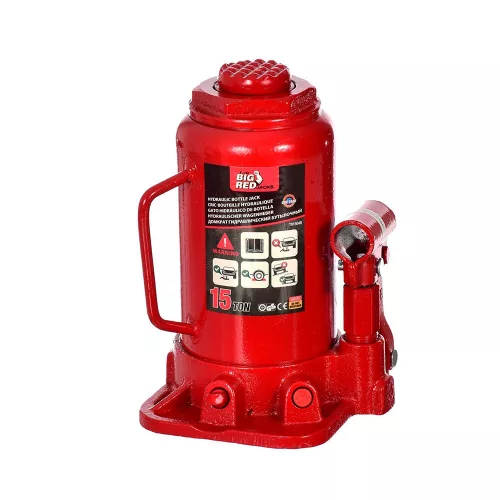 Cric Hidraulic Torin Nagy Piros T91504D 15T cu Cinci Pistoane