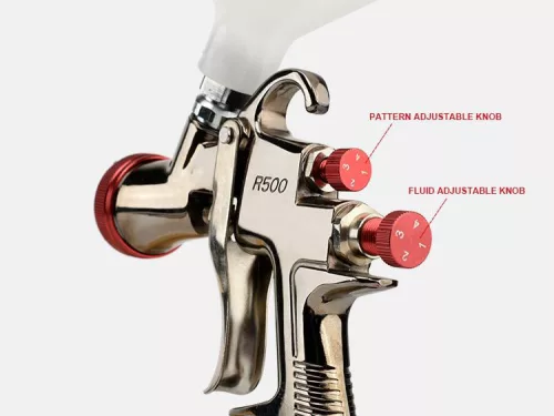 Pistol de Vopsit LVLP AEROPRO R500, Duză 1.8mm