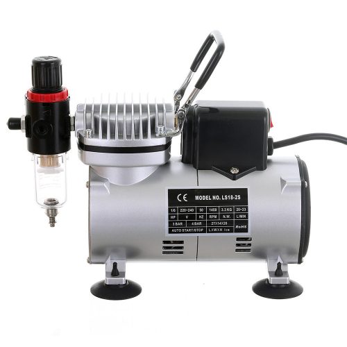 Compresor Aerograf AS18-2S cu Ventilator, 20-23 l/min