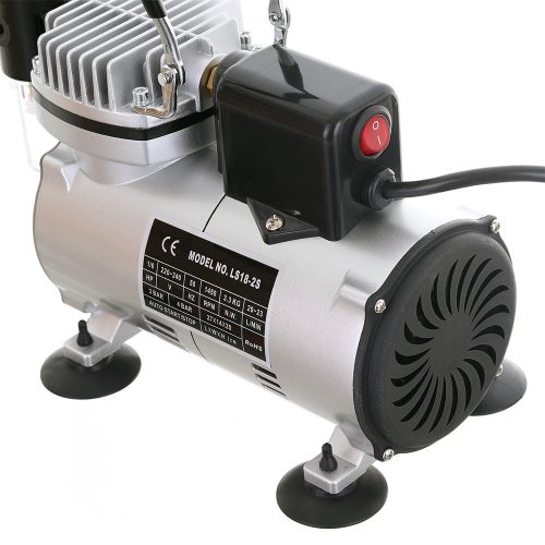 Compresor Aerograf AS18-2S cu Ventilator, 20-23 l/min
