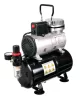 Compresor Airbrush LS-186S cu Rezervor 3L și Ventilator pentru Operare Silențioasă