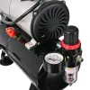 Compresor Airbrush LS-186S cu Rezervor 3L și Ventilator pentru Operare Silențioasă