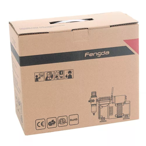 Compresor Aerograf FENGDA AS-320 Fără Ulei, 1/6 CP, 20-23 l/min