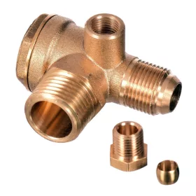   Supapă Antiretur Compresor 1/2" x 3/8", 20 bar, Tub 6 mm