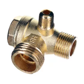   Supapă de Reținere Compresor Technic BNV-005, Alamă, 20 Bar, Conectori Multipli