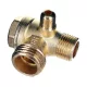 Supapă de Reținere Compresor Technic BNV-005, Alamă, 20 Bar, Conectori Multipli