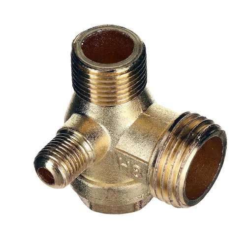 Supapă de Reținere Compresor Technic BNV-005, Alamă, 20 Bar, Conectori Multipli