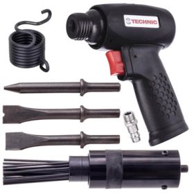   Set Ciocan Pneumatic Dălți TC Technic AT-8039CA, 6.3 bar, 3 Capete