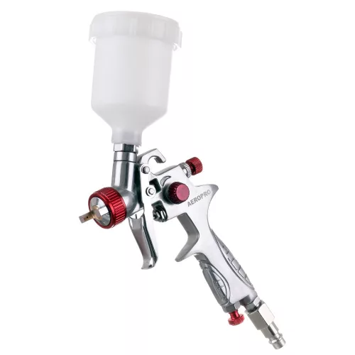 Mini pistol de pulverizare Aeropro 2007, duză 1.0 mm, 125 ml