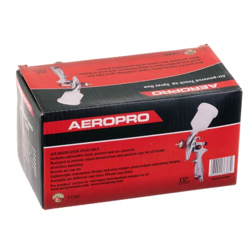 Mini pistol de pulverizare Aeropro 2007, duză 1.0 mm, 125 ml