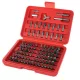 Set Biți Torx și Hexagon 100 bucăți, Crom-Vanadiu TC Technic