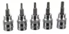 Set Biți și Capete TORX 30 bucăți CrV, cu suport