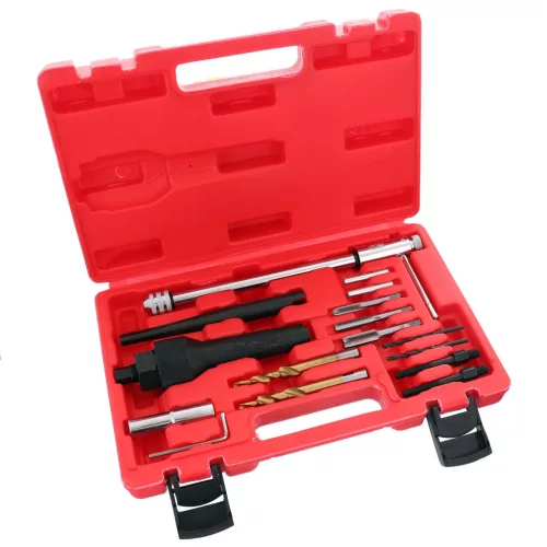Kit SK2010 Profesional pentru Demontare Bujii Arse și Reparare Filet
