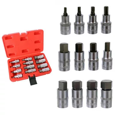 Set Chei Imbus 1/2' Cr-V, 12 Bucăți, H5-H22