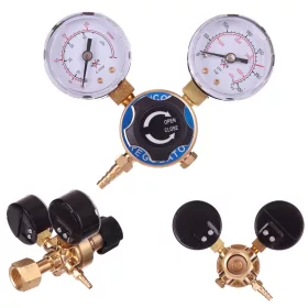   Reductor Presiune Argon/CO2 cu Două Manometre pentru Sudură MIG/TIG