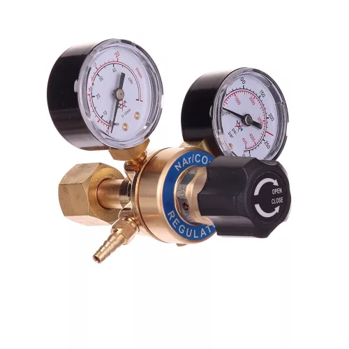 Reductor Presiune Argon/CO2 cu Două Manometre pentru Sudură MIG/TIG