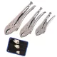 Set Clești de Sertizare Morse 3 piese, Oțel Profesional, 135-220mm