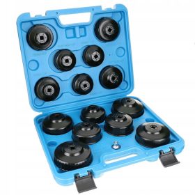 Set Chei Tubulare Filtre Ulei TC Technic A1075, 14 Piese