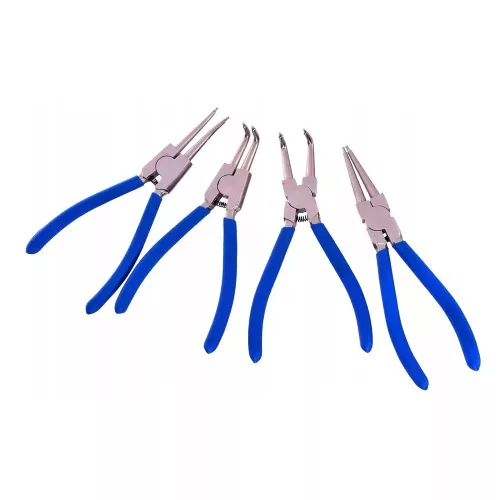 Set Clești Seeger 150mm pentru Inele Externe și Interne, Drepți și Curbați