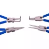 Set Clești Seeger 150mm pentru Inele Externe și Interne, Drepți și Curbați