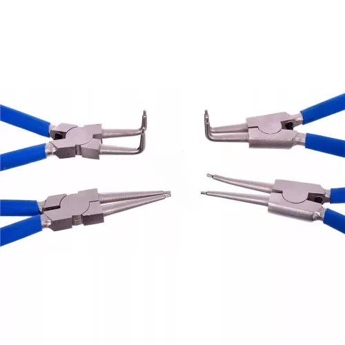 Set Clești Seeger 150mm pentru Inele Externe și Interne, Drepți și Curbați