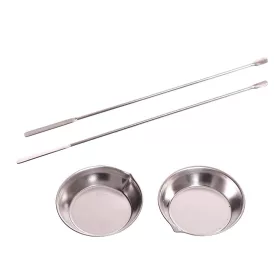   Set Mixer Vopsea Fengda BD-410, Inox, Cupe Ø4.5cm, Mixere 15cm