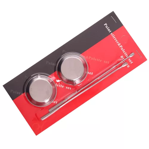 Set Mixer Vopsea Fengda BD-410, Inox, Cupe Ø4.5cm, Mixere 15cm