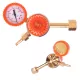 Regulator Presiune GPL Propan-Butan cu Manometru, 0.5-4 bar