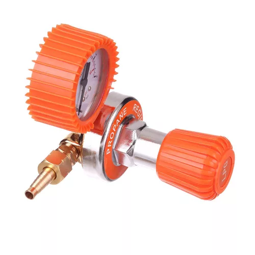 Regulator Presiune GPL Propan-Butan cu Manometru, 0.5-4 bar