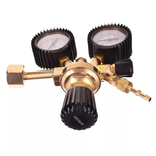 Regulator de Presiune Azot 30 mc/h, 2 Manometre, Supapă de Siguranță