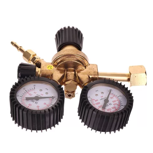 Regulator de Presiune Azot 30 mc/h, 2 Manometre, Supapă de Siguranță