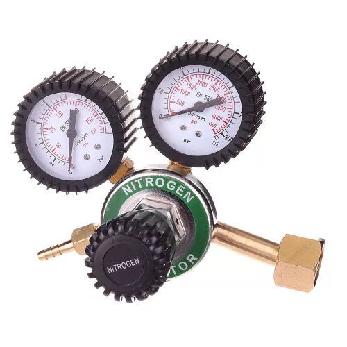 Reductor de Azot Mini Technic 2076 cu 2 Manometre, 16 Bari