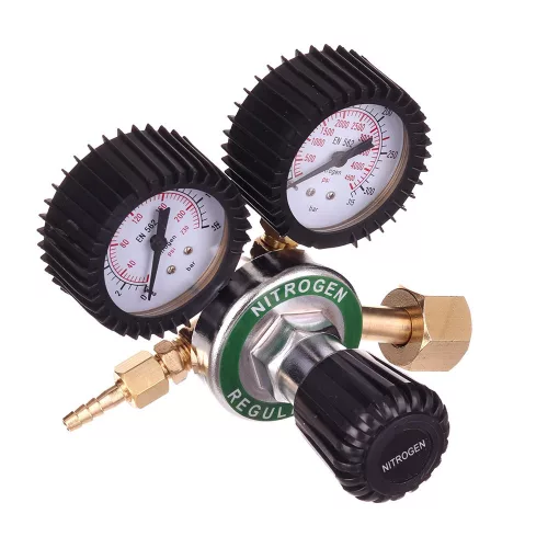 Reductor de Azot Mini Technic 2076 cu 2 Manometre, 16 Bari