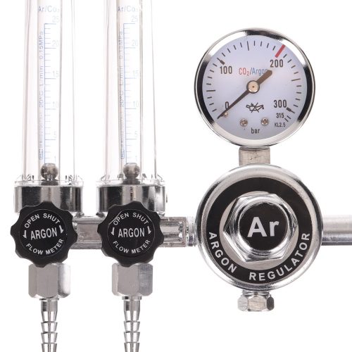 Regulator de Presiune TC Technic ZR-67 cu 2 Debitmetre, CO2/Argon, 200 bar