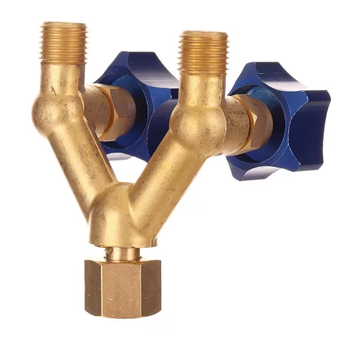 Valvă Distribuitoare Gaz TC Technic cu Regulator, Multi-gaz 1/4"