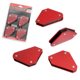 Suporturi Sudură Magnetice Mini, Set 4 Bucăți, 4 kg
