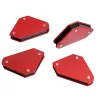 Suporturi Sudură Magnetice Mini, Set 4 Bucăți, 4 kg